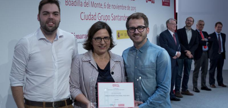 Pedro Núñez y Jesús Isaías Gil, tercer premio 